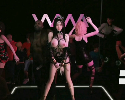 [328] VAM-女神-与黑人的故事-晚漫-共享AI国漫精致绘画AI高清视频