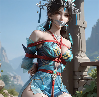 [988]精致AI绘画-云深不知梦-燕倾霏-捆绑异物调教-晚漫-共享AI国漫精致绘画AI高清视频